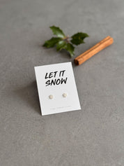 Let It Snow - Snowflake Earrings