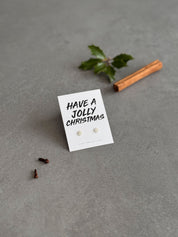 Jolly Christmas - Snowflake Earrings