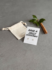 Jolly Christmas - Snowflake Earrings