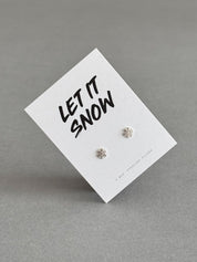Let It Snow - Snowflake Earrings