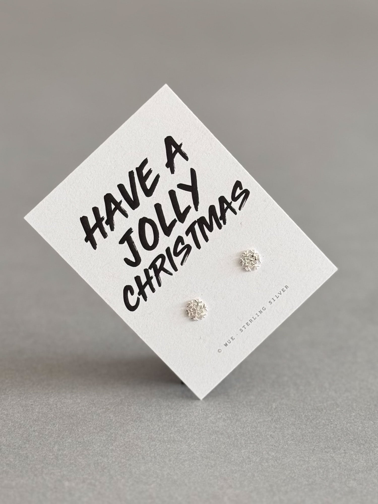 Jolly Christmas - Snowflake Earrings
