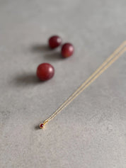 January Birthstone Necklace