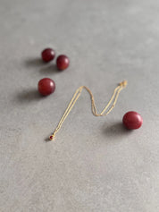 January Birthstone Necklace