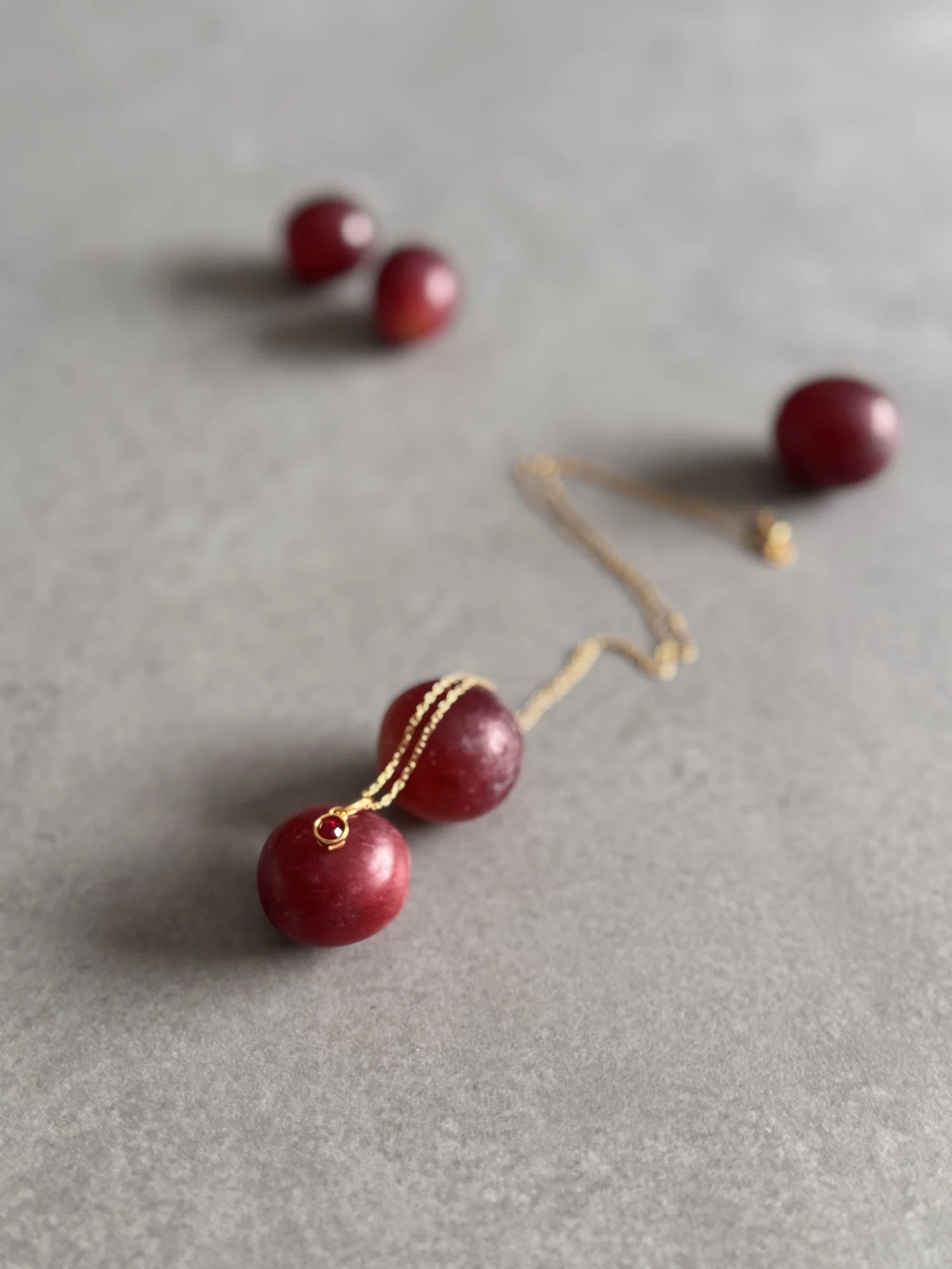 January Birthstone Necklace