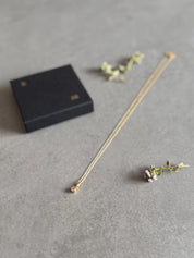 June Birthstone Necklace