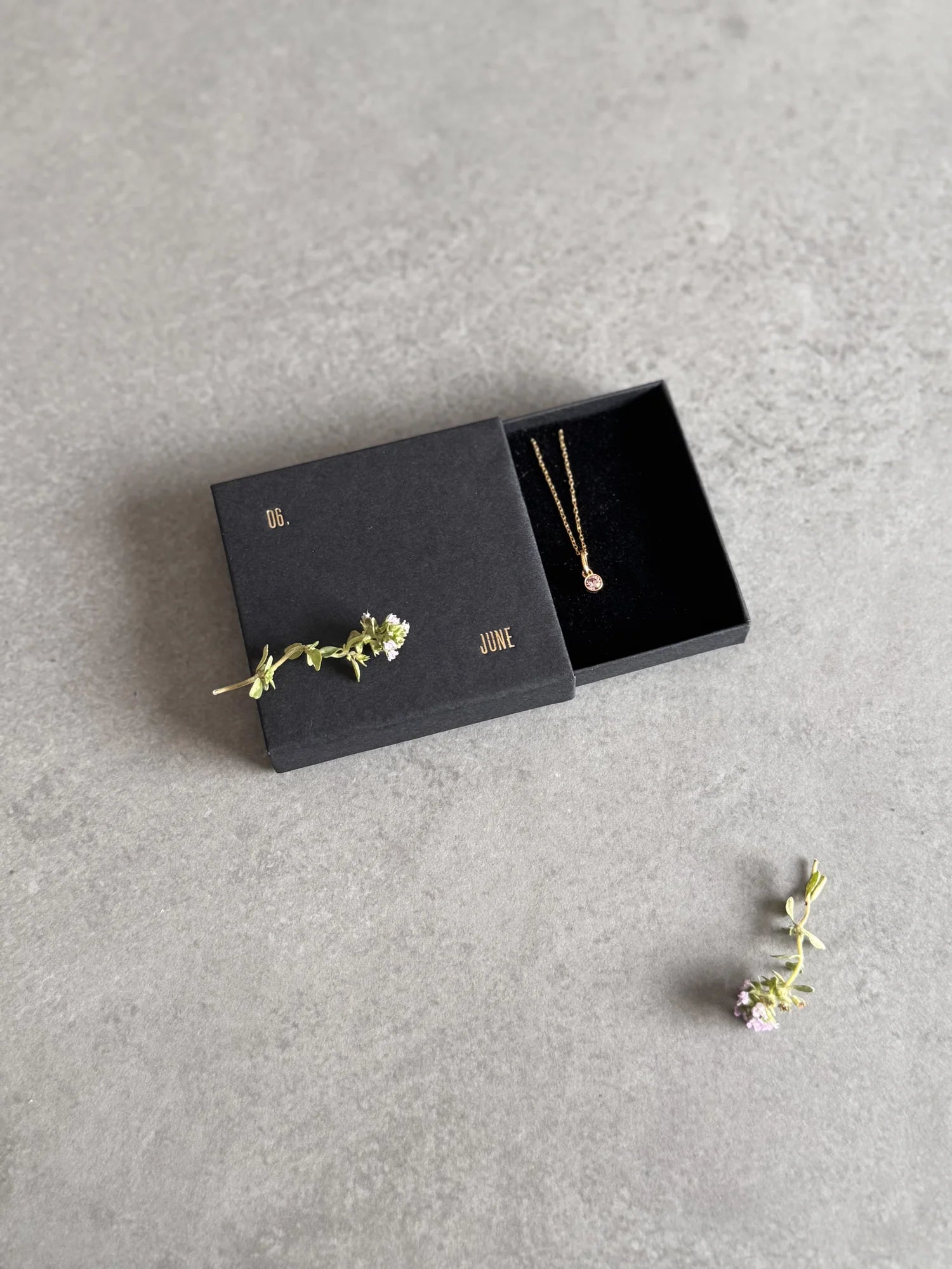 June Birthstone Necklace