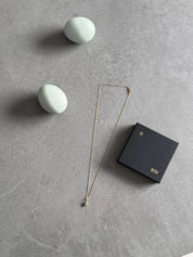 March Birthstone Necklace