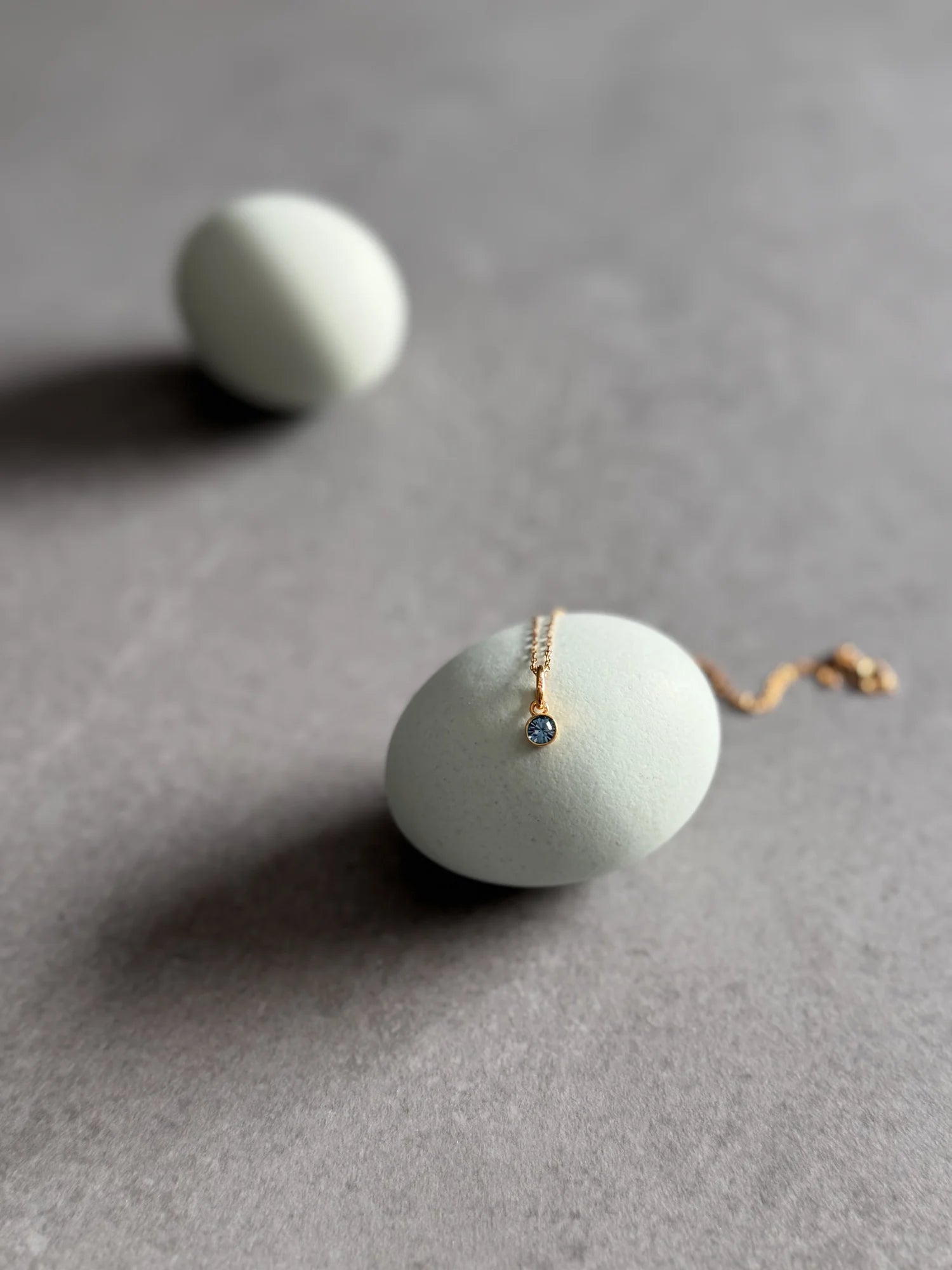 March Birthstone Necklace