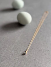 March Birthstone Necklace