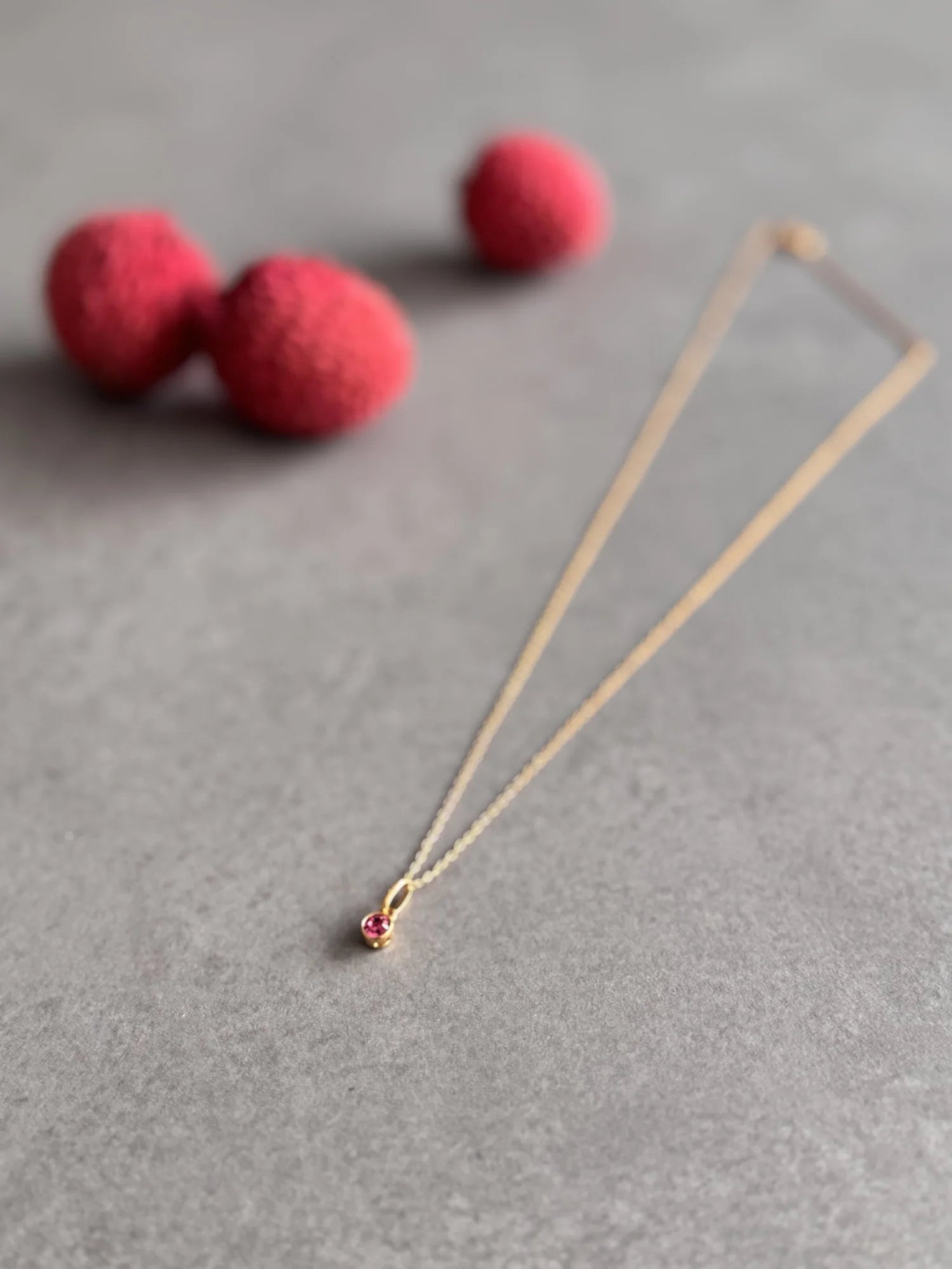 October Birthstone Necklace