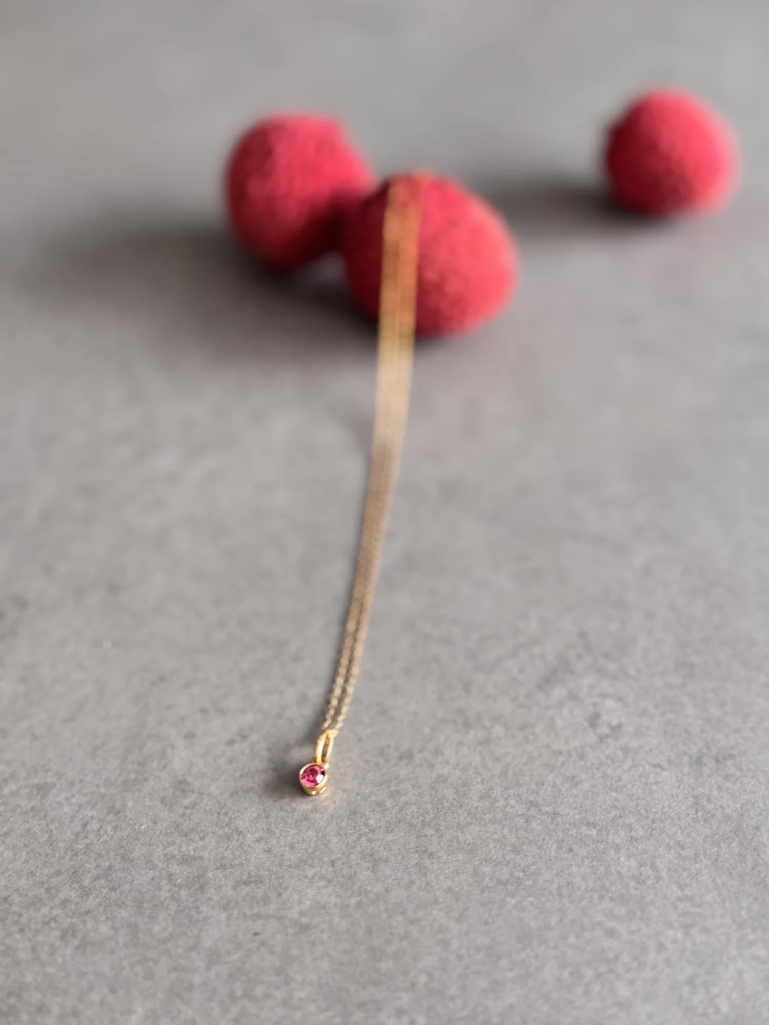 October Birthstone Necklace