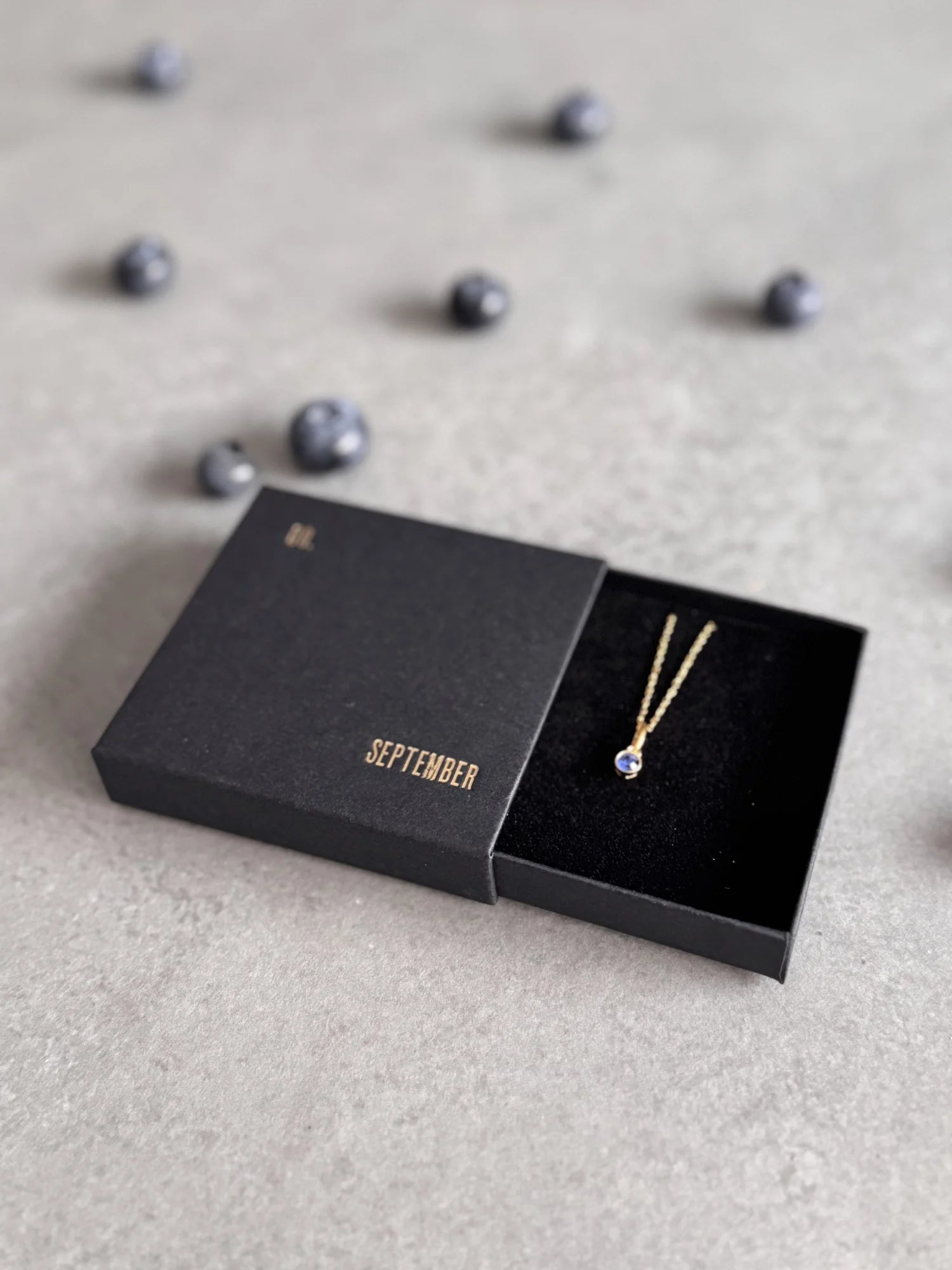 September Birthstone Necklace