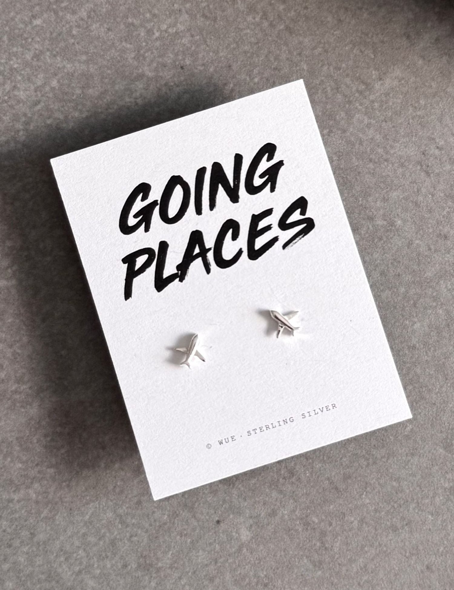 Bon Voyage - Airplane Earrings