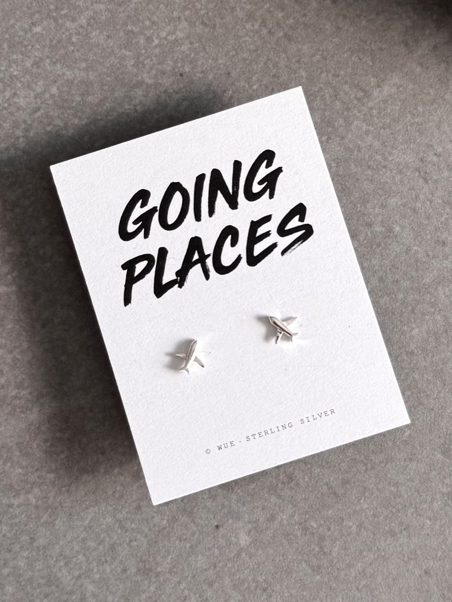 Bon Voyage - Airplane Earrings