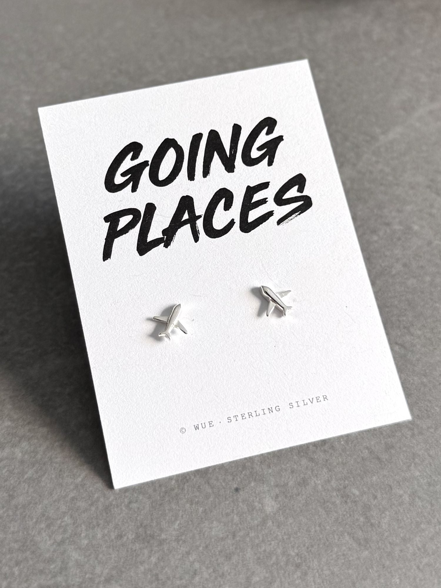 Going Places - Airplane Earrings