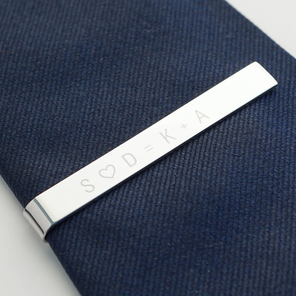 Personalised Family Tie Clip