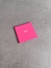Personalised Leather Coaster
