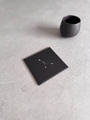 Zodiac Leather Coaster
